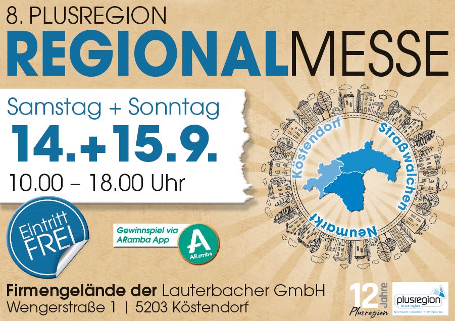 ARamba Gewinnspiel Regionalmesse Plusregion