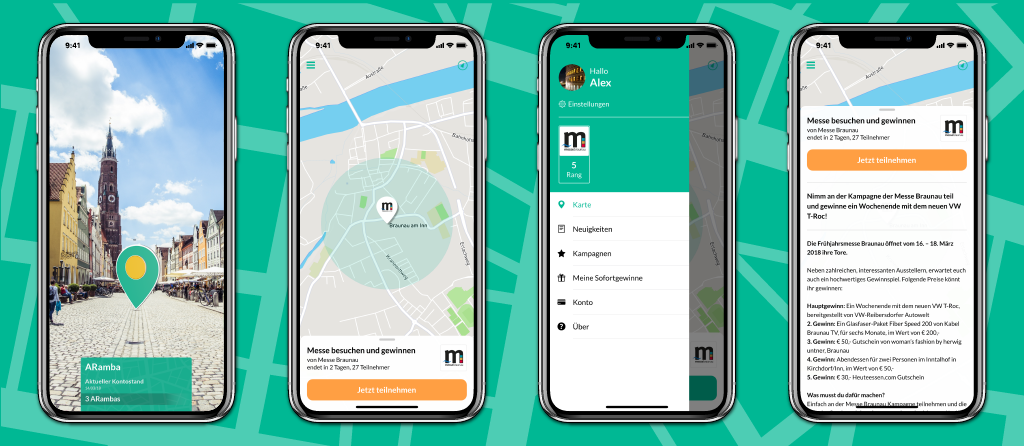 ARamba App: Mit Augmented Reality hochwertige Preise gewinnen